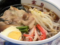 そば汁でラーメン!?