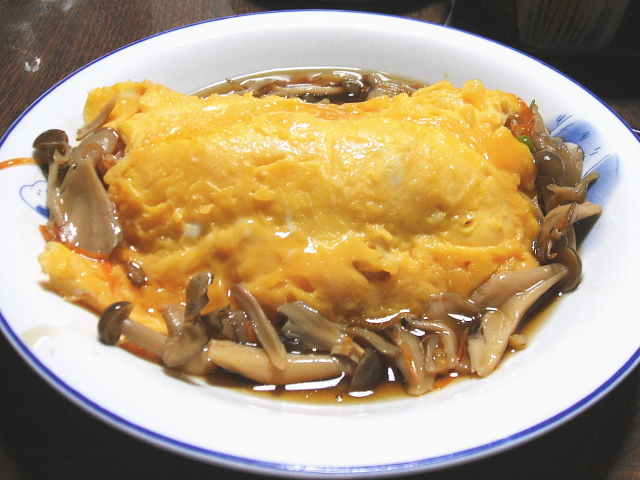 あんかけオムライス